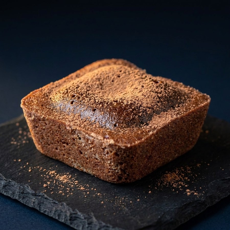 Brownie de Milo de melt, cubierto de Milo sobre base fudgy, a domicilio en Medellín